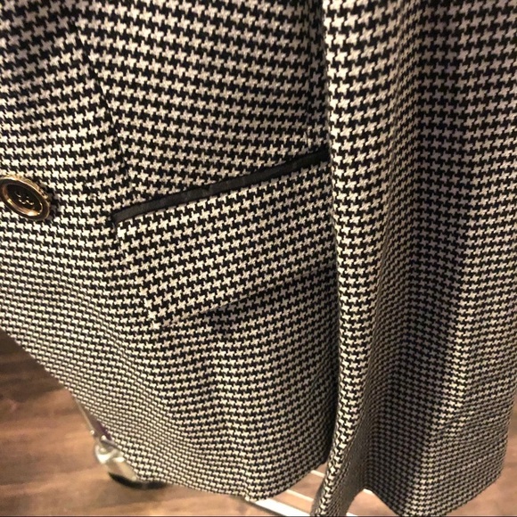 RACHEL Zoe Houndstooth Blazer - Picture 8 of 10
